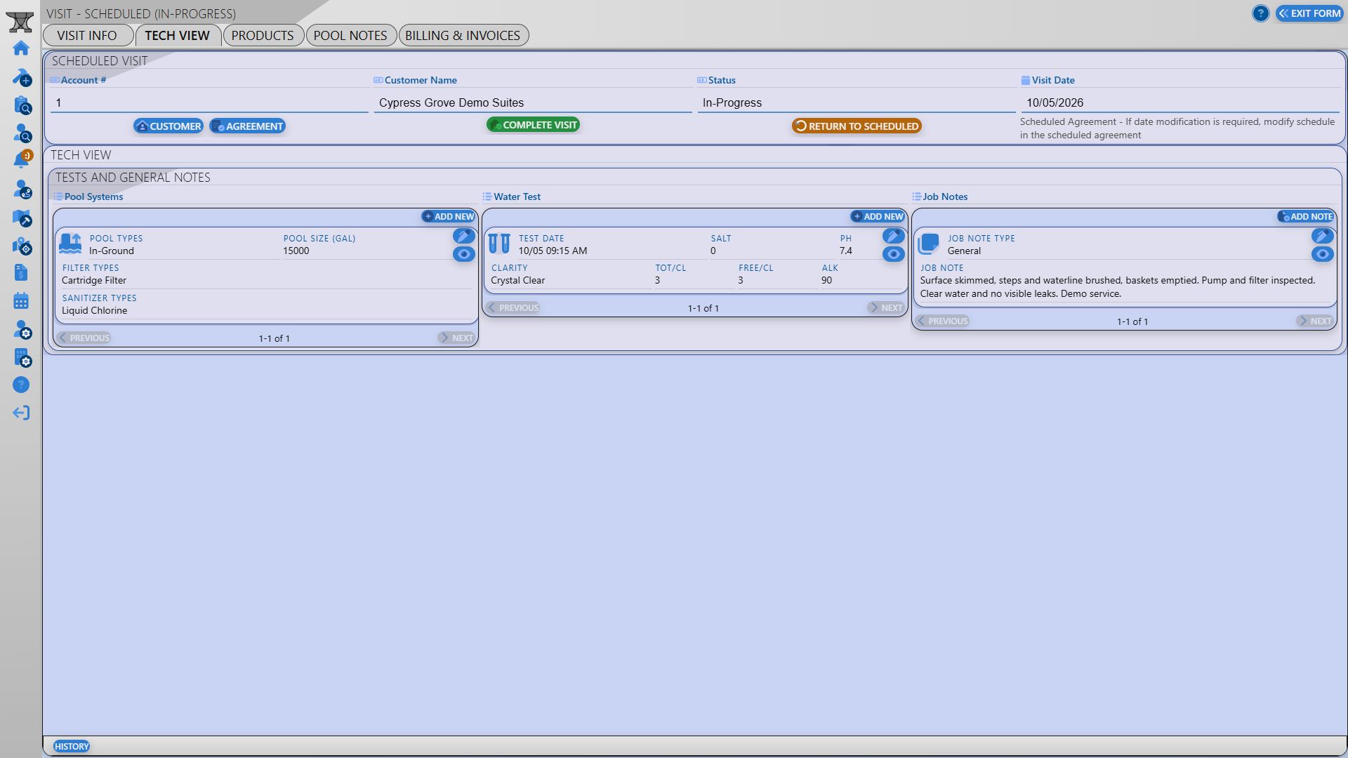 FlowForge Technician App product view